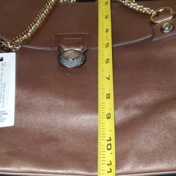 Versace Collection Leather Flapover Vistello Bag - Picture 13 of 17